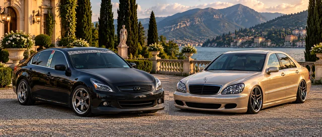Pearl and Allison at Lake Como