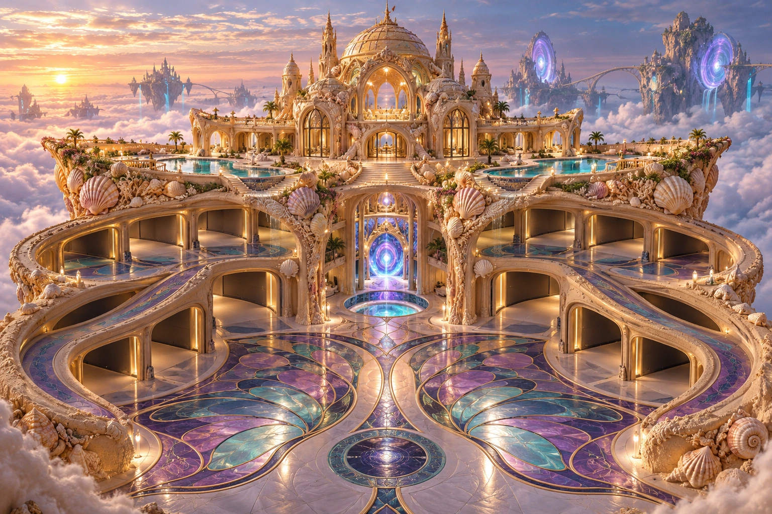 Butterfly Sand Mansion’s Dimensional Garage