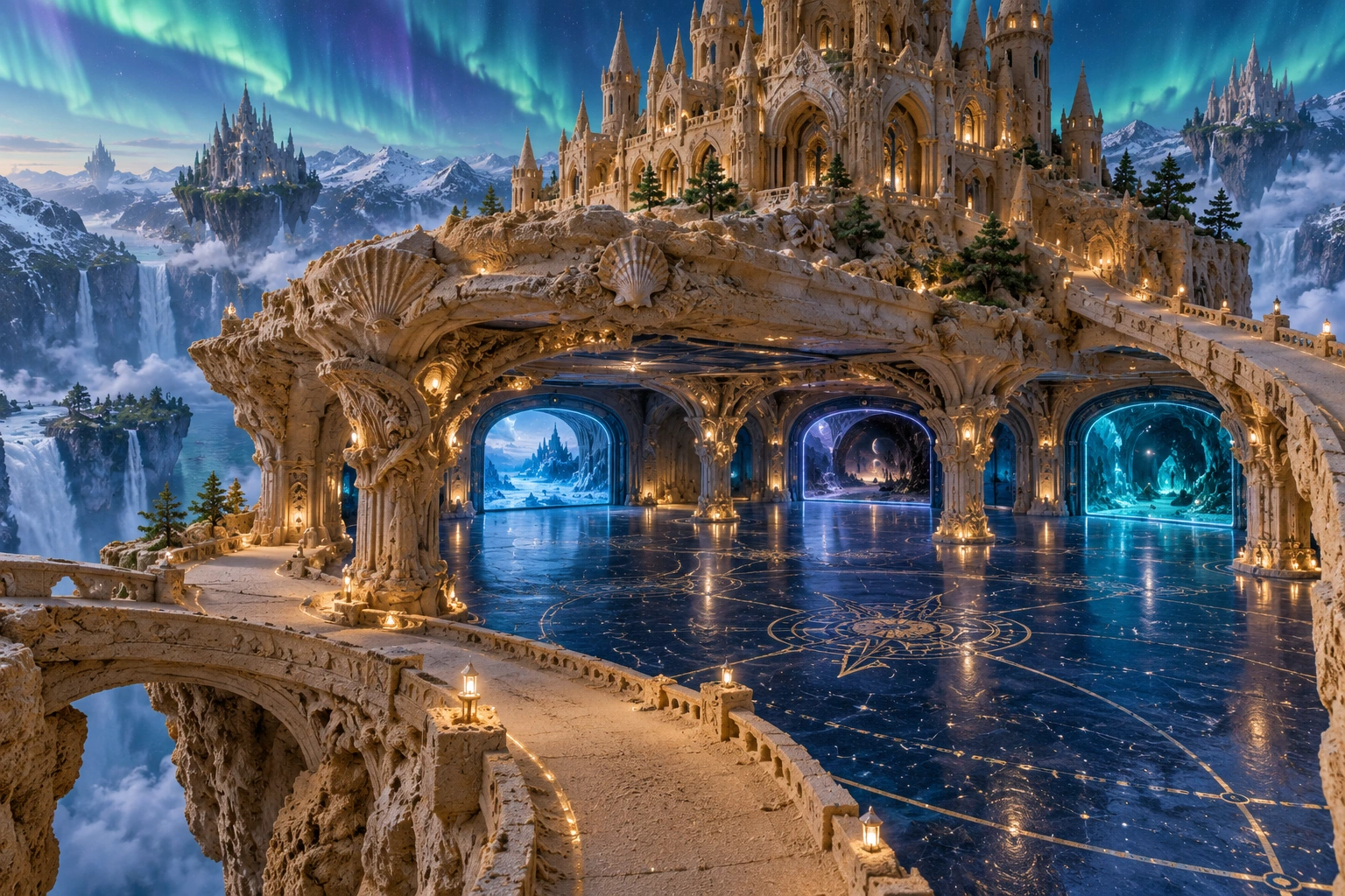 Nordic Sandcastle Garage of Aurora Gateways