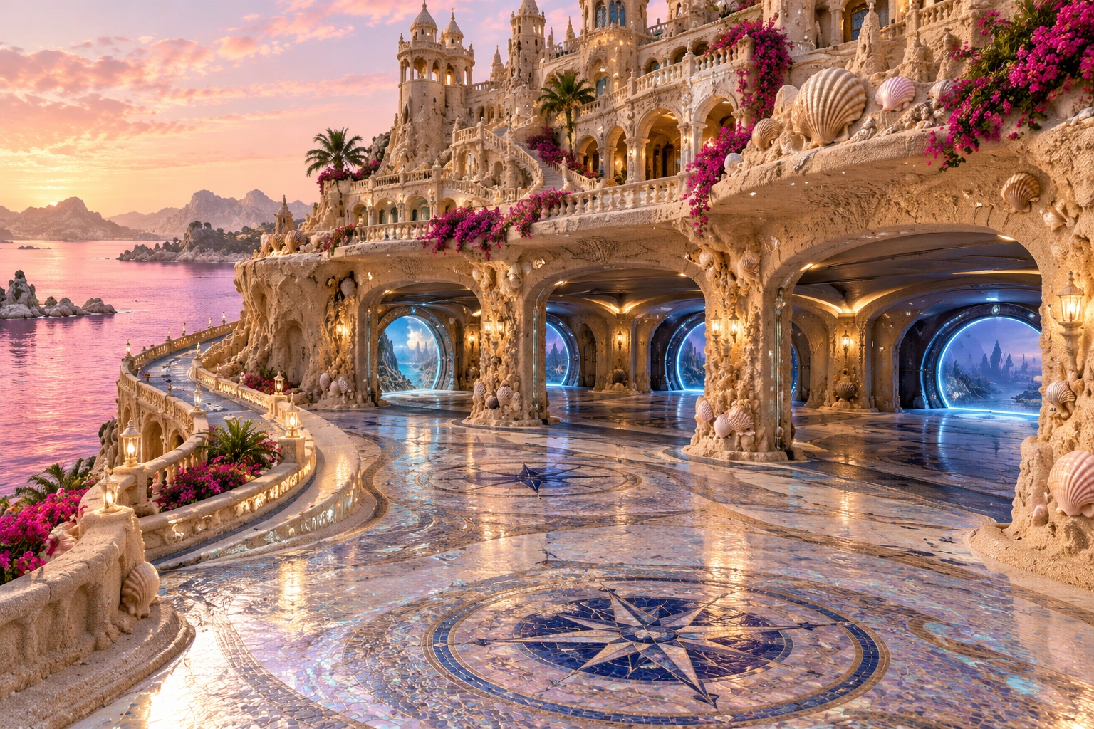Sandcastle Villa’s Multidimensional Lagoon Garage