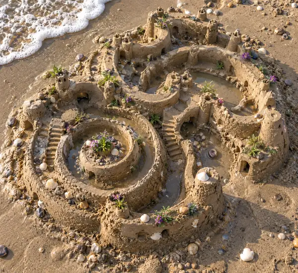 Twin Spiral Sand Fortress.