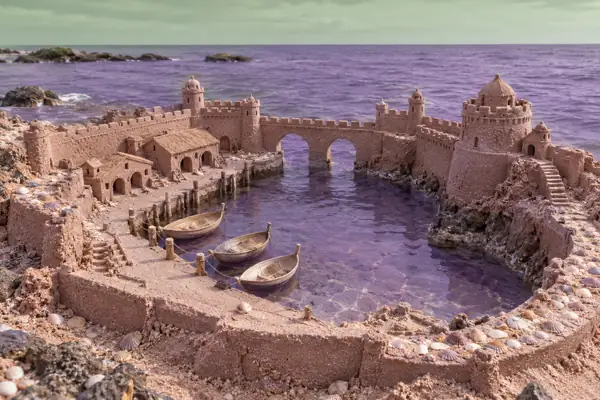 Mauve Sand Harbor Fortress.