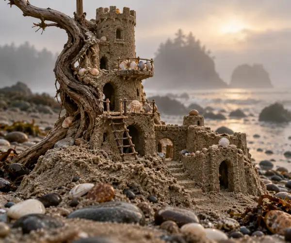 Misty Driftwood Sand Keep.