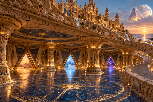 Egyptian Sand Estate’s Star-Map Garage