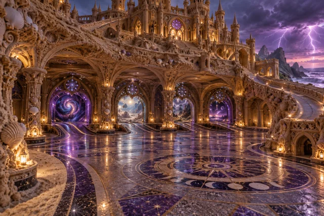 Gothic Sand Manor Celestial Garage
