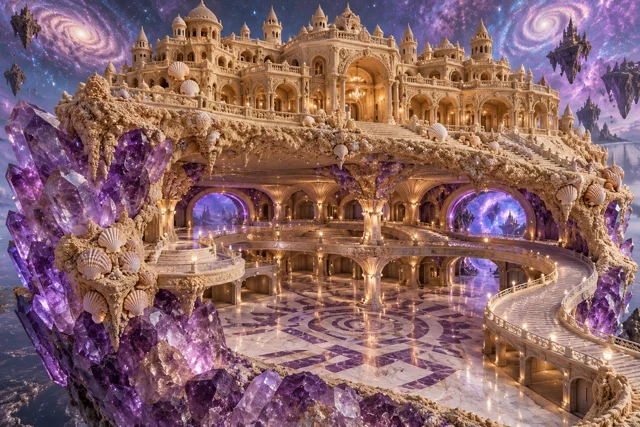 The amethyst sandcastle portal garage