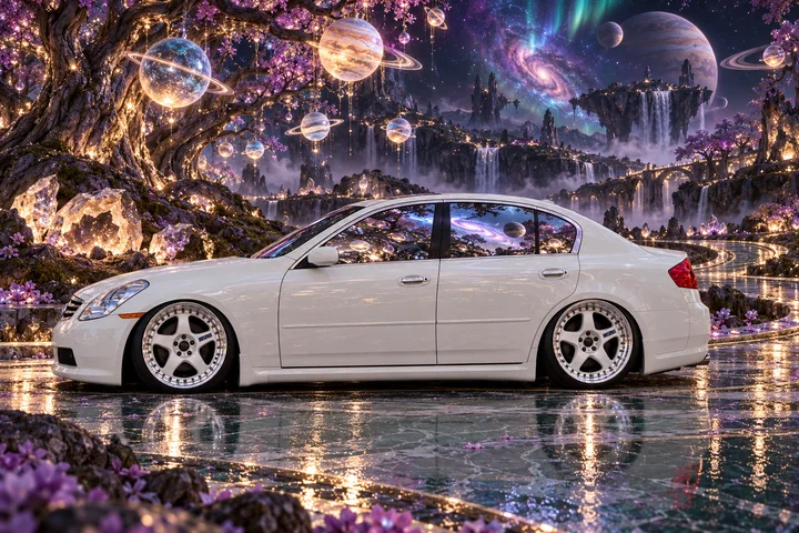 Pearl Infiniti in a Planetary Orchard.