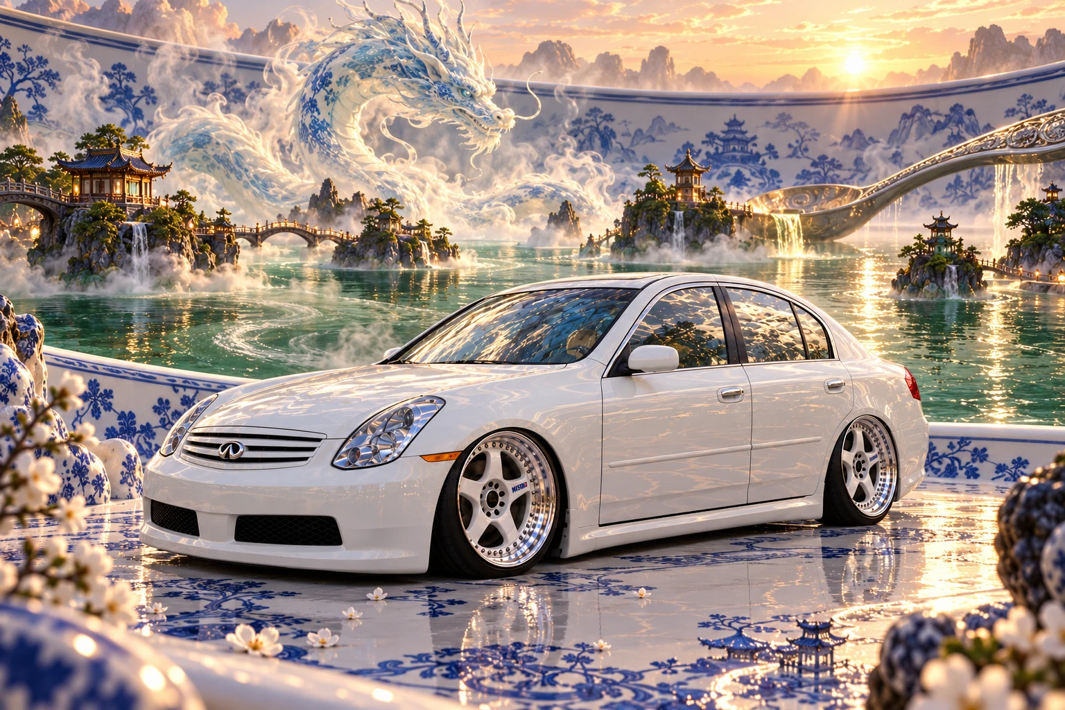 Infiniti on the Porcelain Tea Shore.