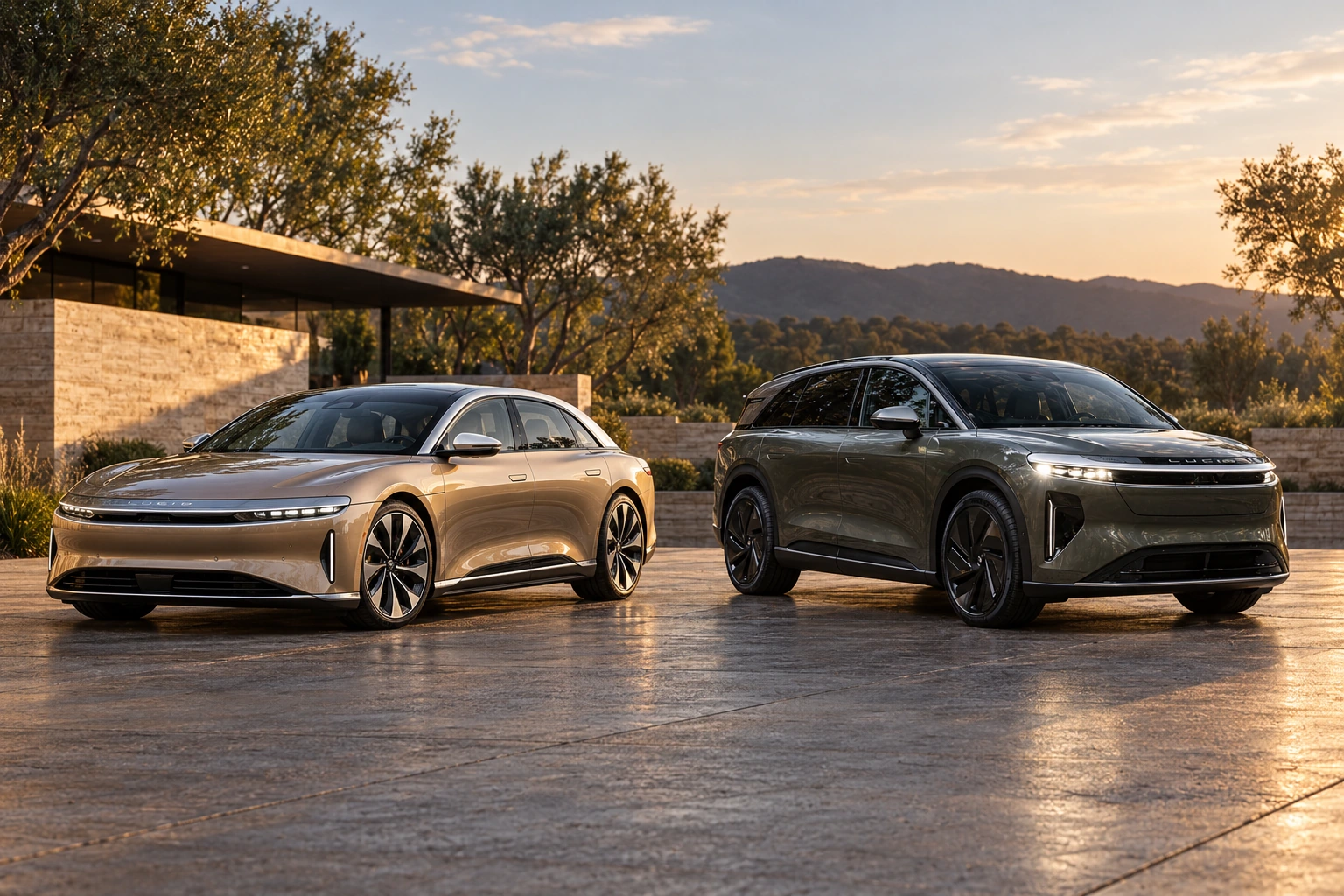 2022 Air Dream Edition beside 2027 Gravity Touring