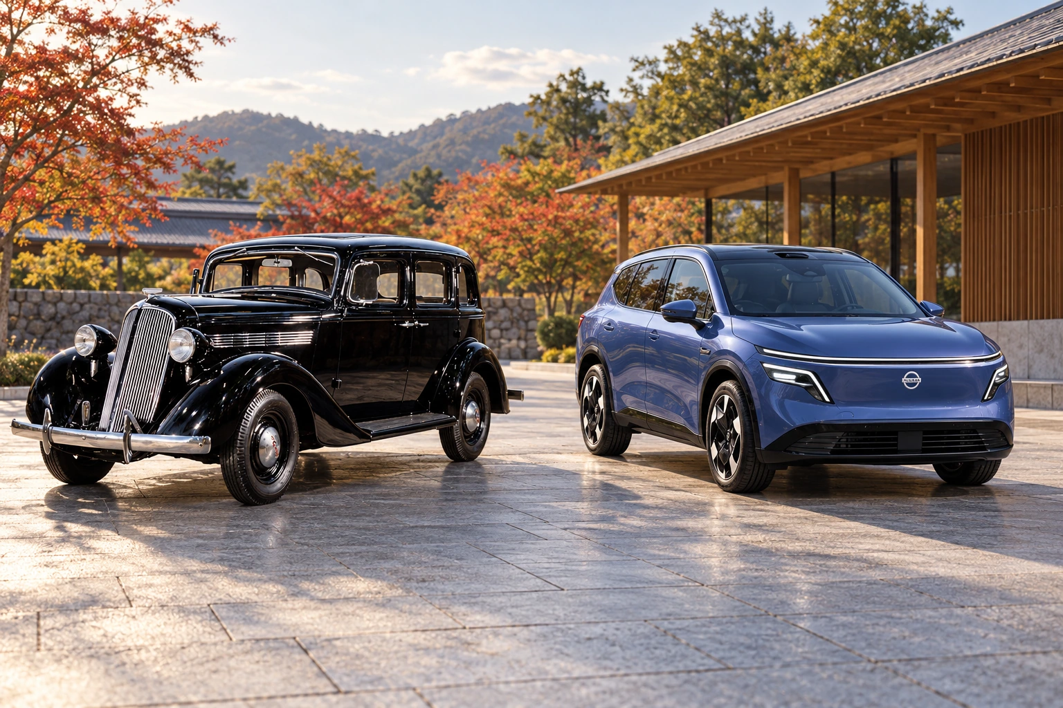 1937 Model 70 beside 2026 NX8