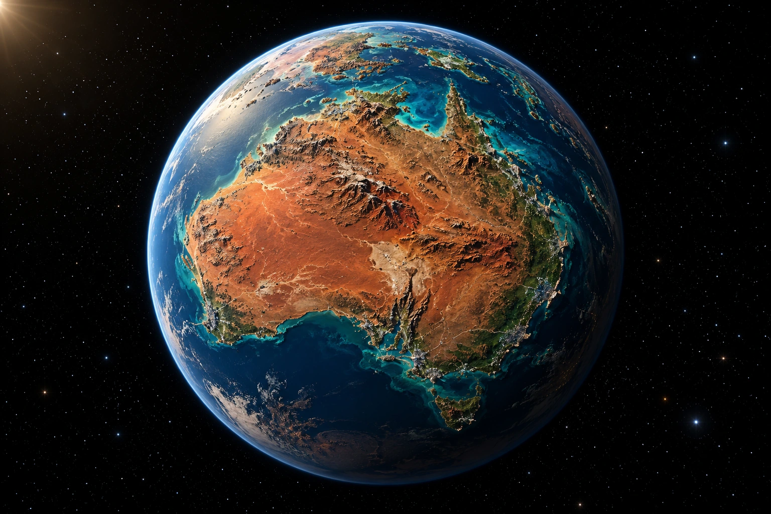 Lionreach, a detailed fictional planet inspired by Holden