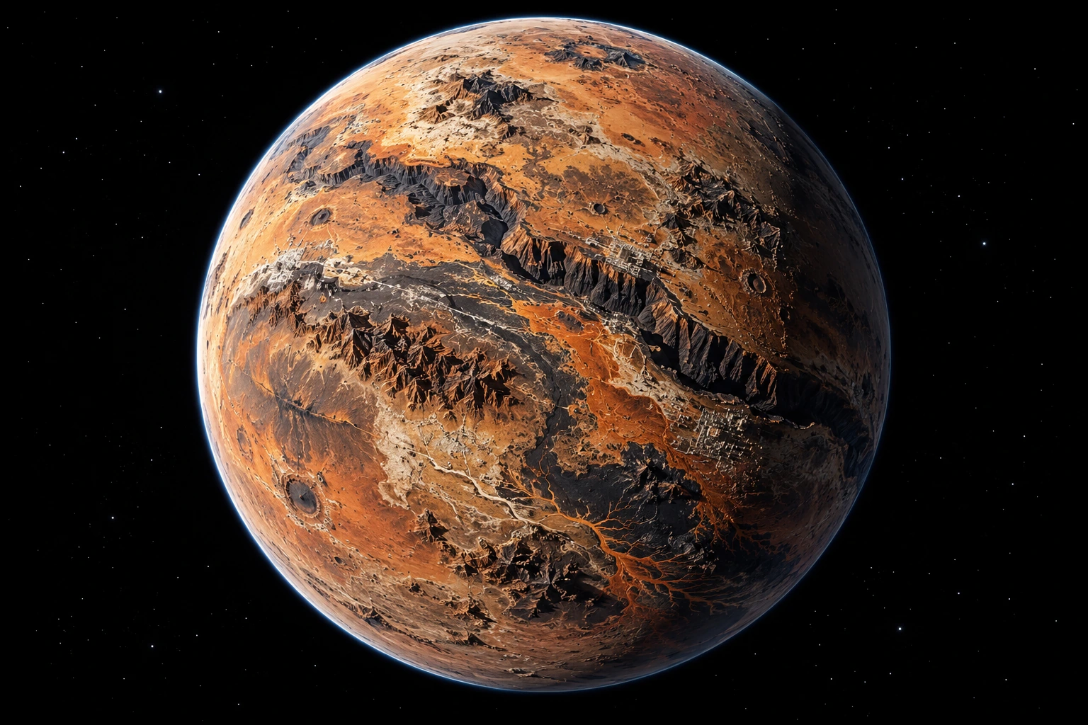 Duralon, a detailed fictional planet inspired by Isuzu
